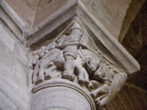 Brioude　柱頭彫刻