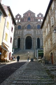 Le Puy / Cathedrale 教会堂　正面　