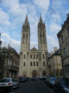 Caen / St.Etienne　教会堂正面