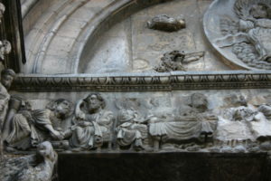 St.Gilles du Gard　「弟子の足を洗う」