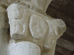 Langonnet　柱頭彫刻