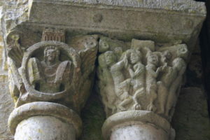 Marcilhacの柱頭彫刻