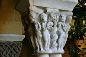 St.Gaudensの柱頭彫刻