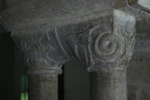 St.Savin de Lavedanの柱頭彫刻