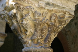 St.Lizierの柱頭彫刻