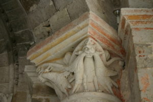 Moissacの柱頭彫刻