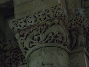 Marignacの柱頭彫刻