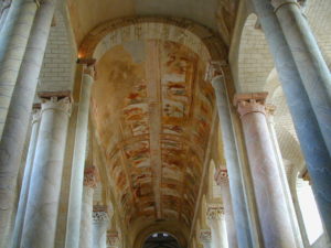 St.Savin sur Gartempeの身廊