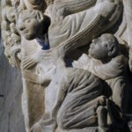 Rieux Minervois の柱頭彫刻