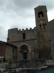 Corneilla de Conflent　教会堂正面