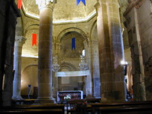 Rieux Minervoisの教会堂内部
