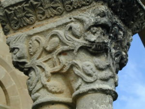 Eunate　柱頭彫刻