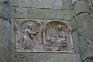 Pavia　壁面彫刻