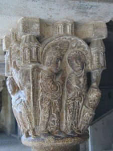 Sant Cugat del Valles　柱頭彫刻