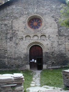 Vall de Cardos / Ribera de Cardos　教会堂正面