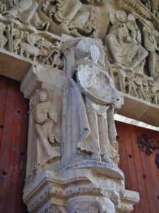 Vezelay　中央扉口彫刻