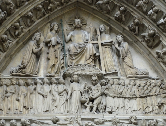 Paris Notre Dame 「最後の審判」