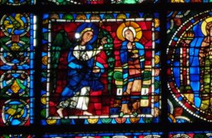 Chartres「受胎告知」　