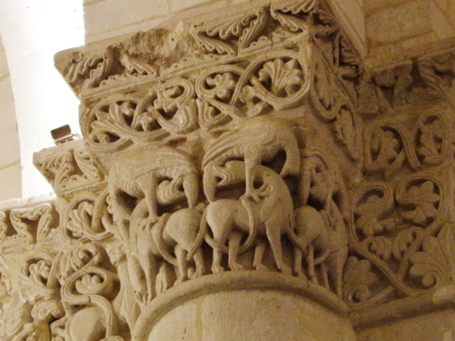 Saintes / St.Eutrope 柱頭彫刻