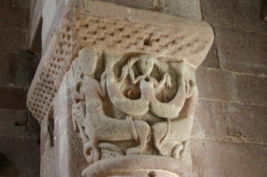 Bessuejouls 柱頭彫刻