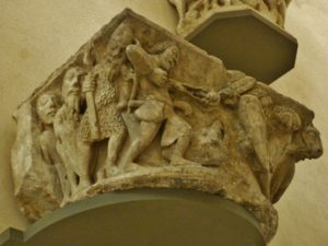 Parthenay　柱頭彫刻　12c中期