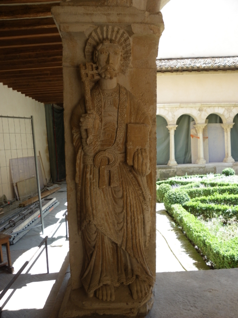 Aix en Provence　回廊柱彫刻