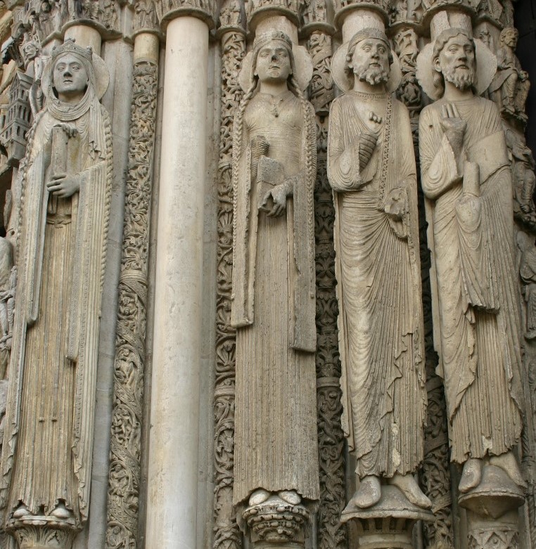 Chartres　西正面扉口