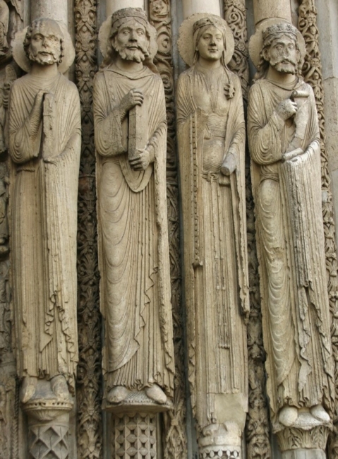 Chartres　西正面扉口